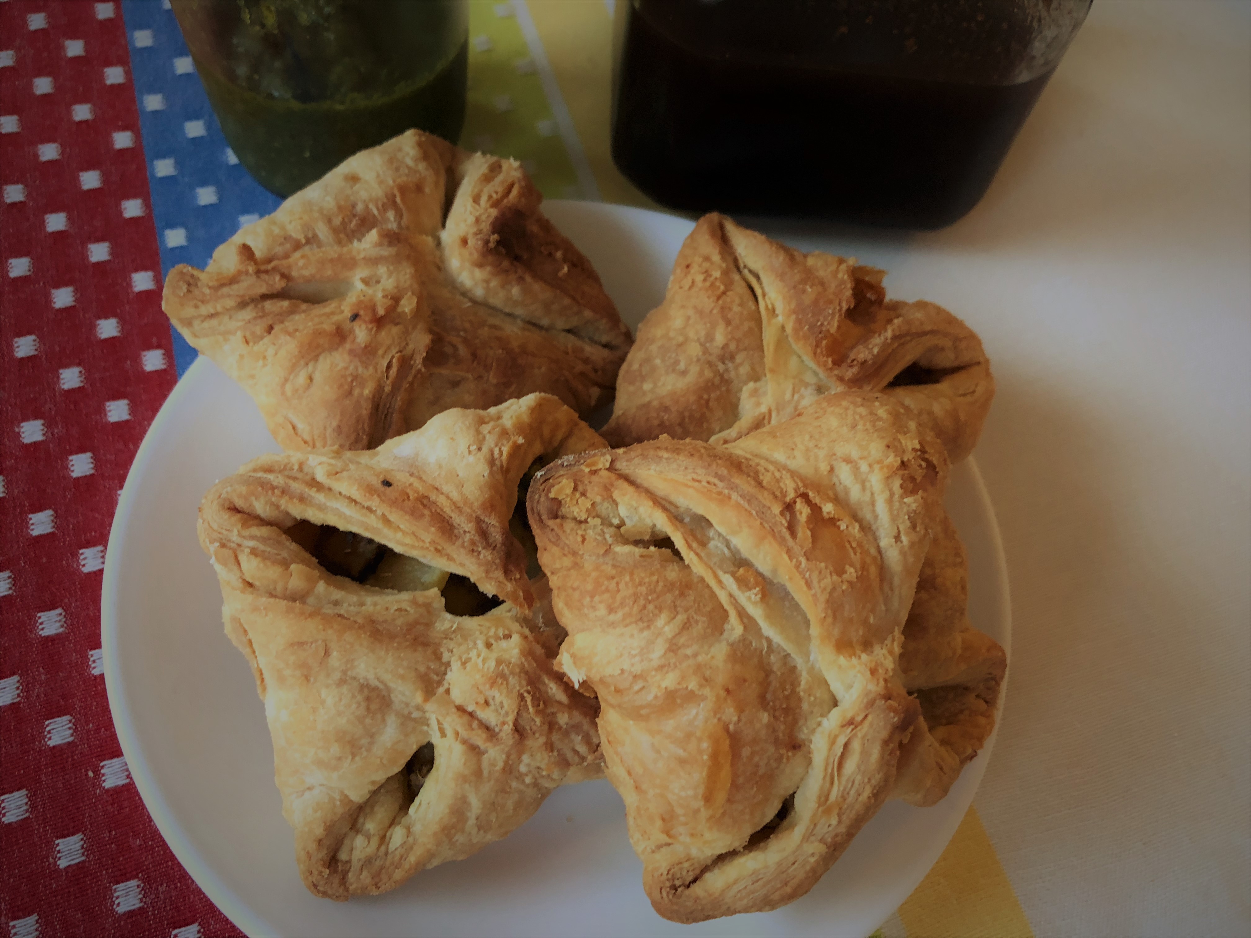 Baked Aloo Patties Recipe  How to Make Potato Puff Pastry Step by Step —  Cooking with Anadi