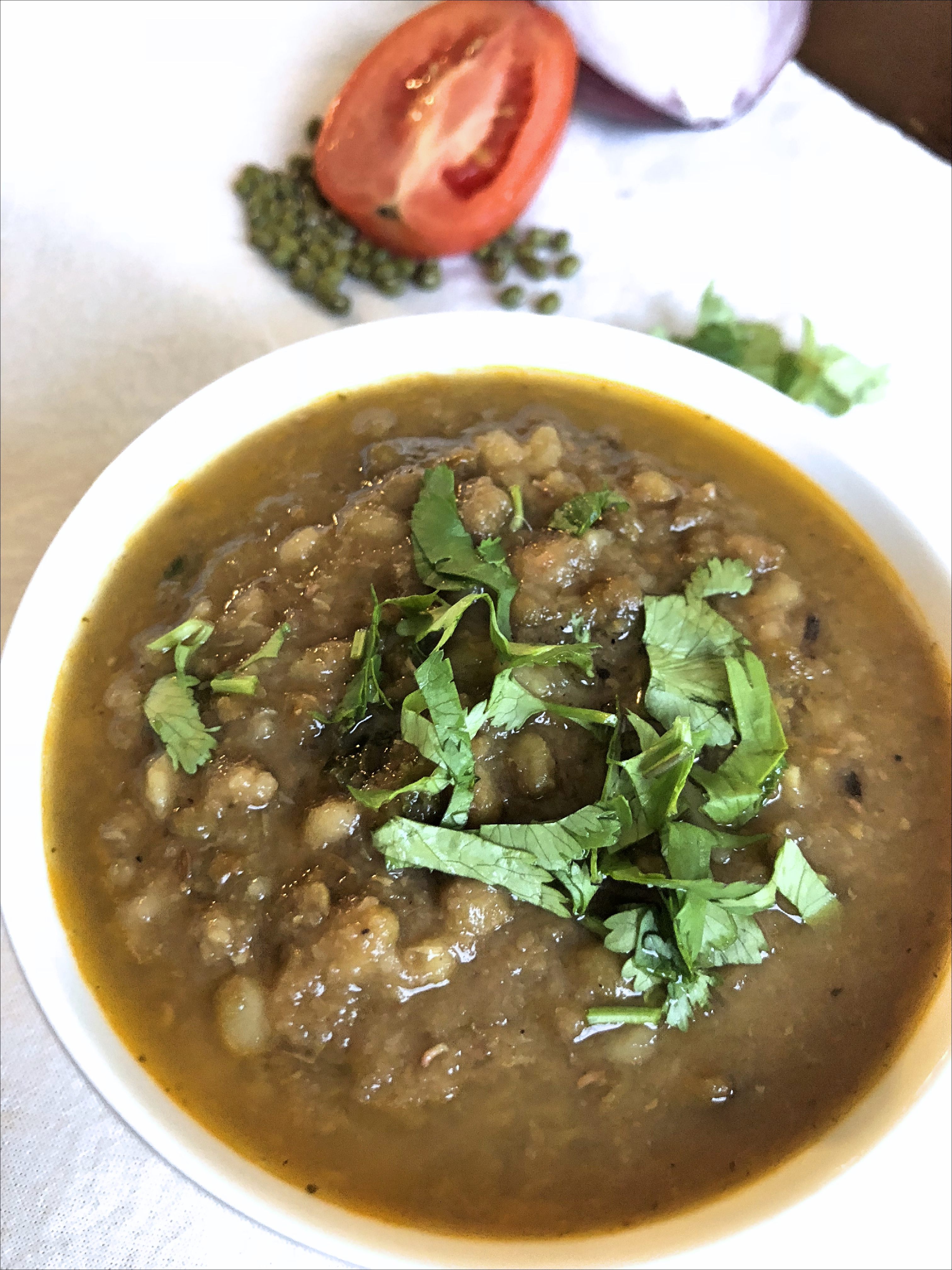 Moong dal green moong lentils