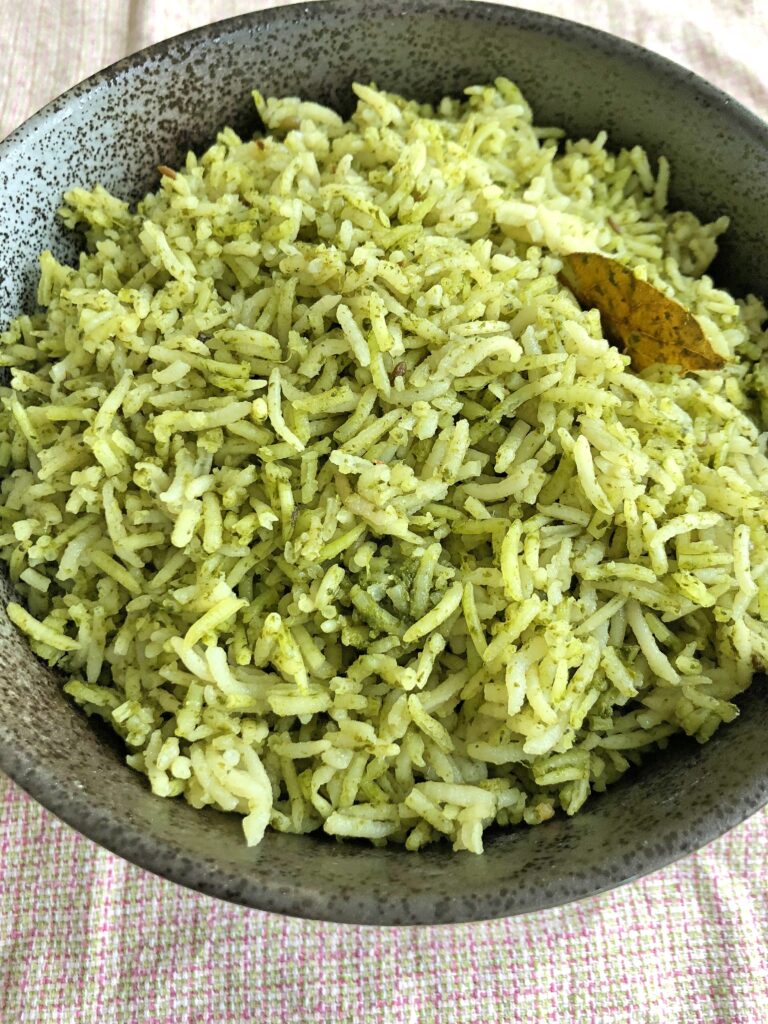 Palak Pulao