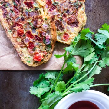 Indian Style Savory Masala French Toast