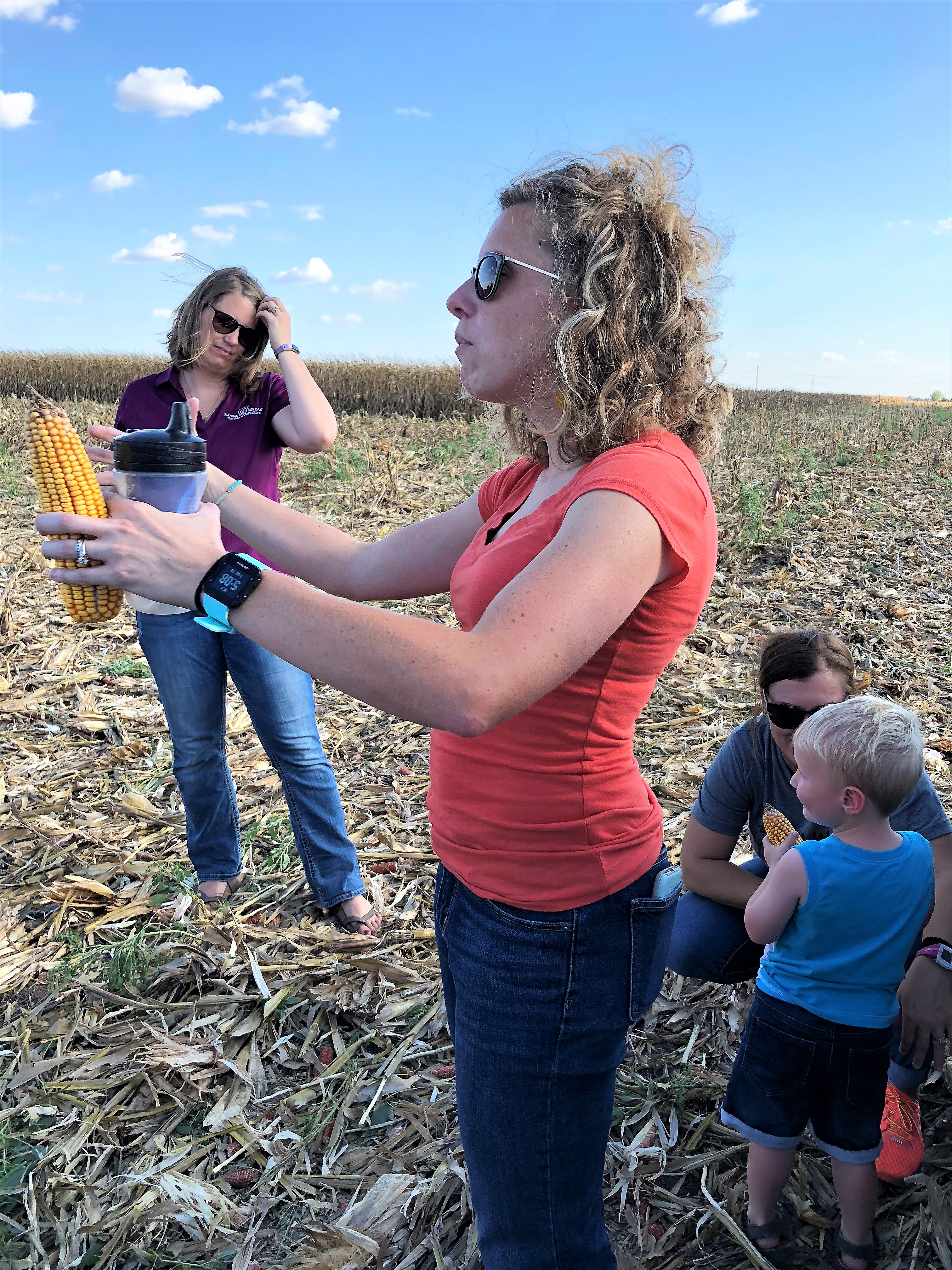 Katie Sawyer, Sippy cup corn