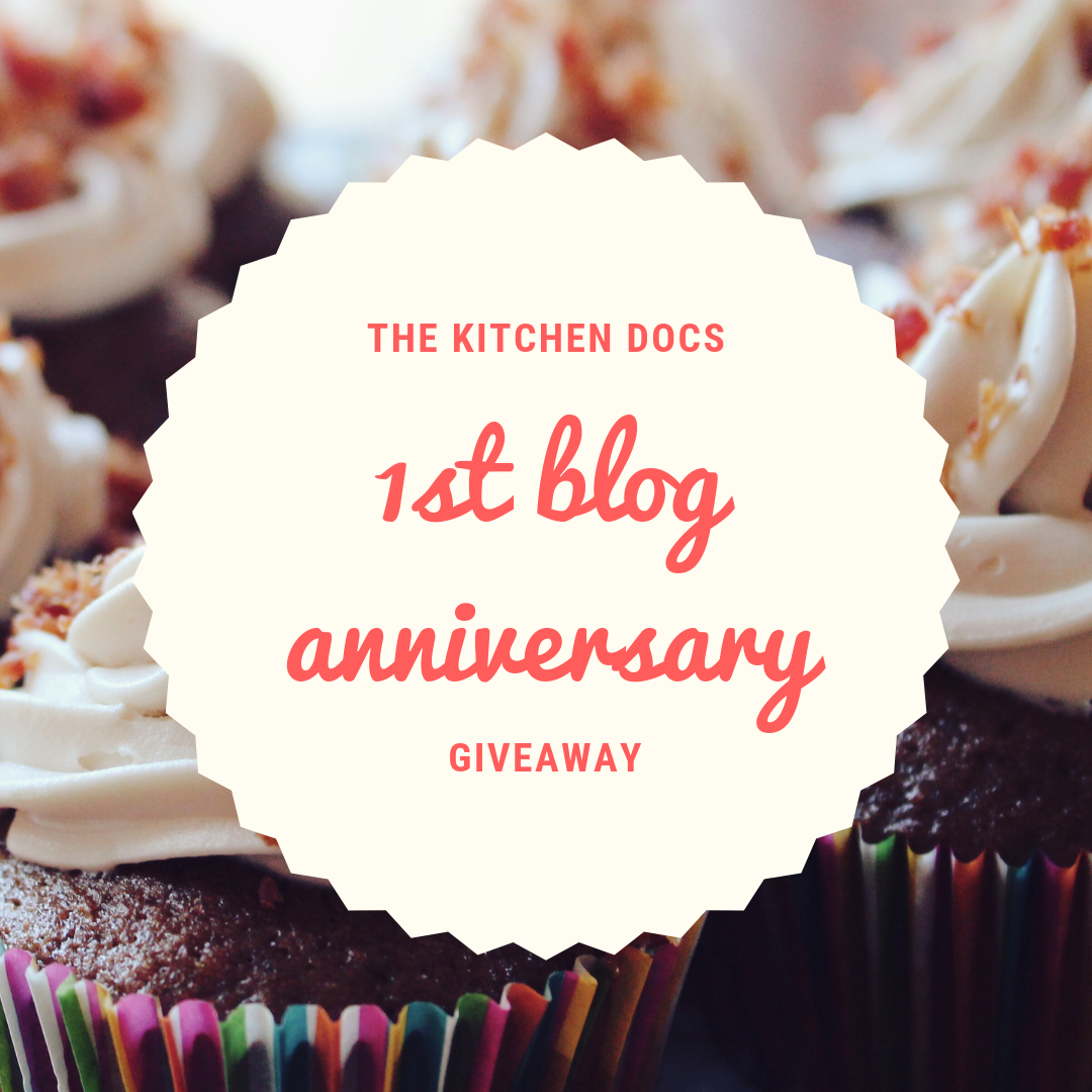 The kitchen docs 1st blog anniversary giveaway