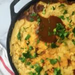 Vegetarian_tamale_pie - Glutenfree. A one-pot weeknight meal