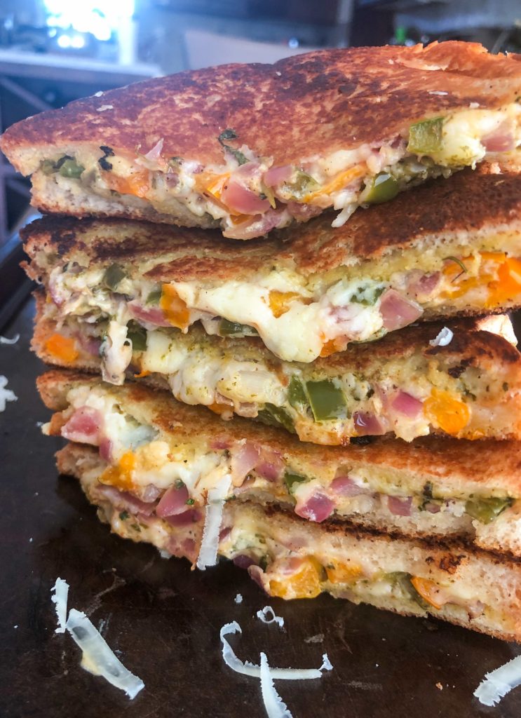 Vegetable-Grilled-Cheese-Sandwich-with-Chutney-Spread_stack