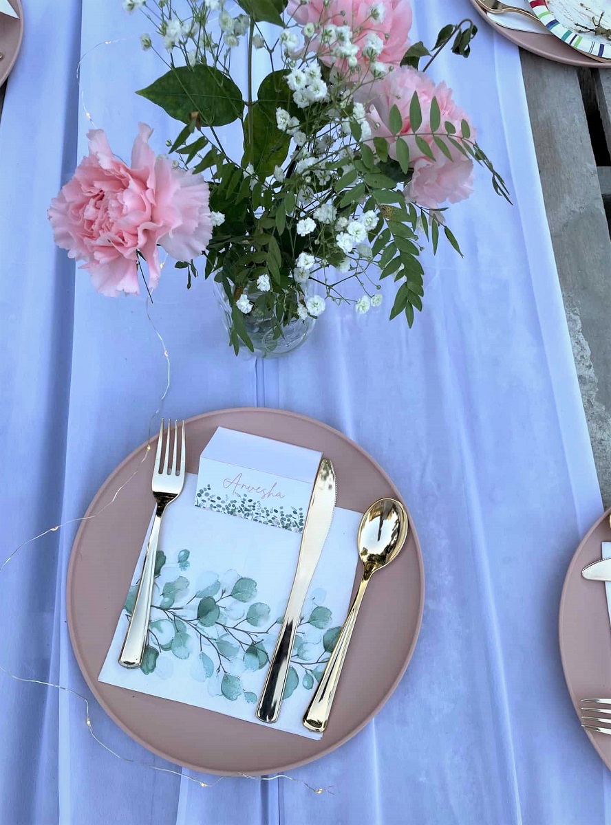 BohoChicSweet16_Backyard_Party_Placesetting