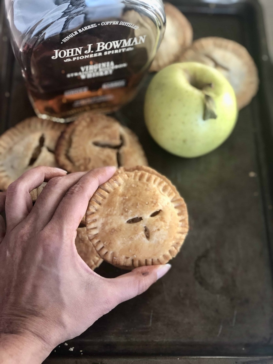 Cardamom Scented Apple Bourbon Hand Pies