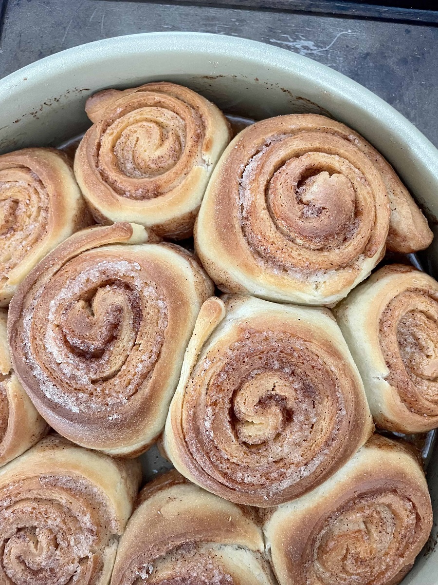 Cinnamon Roll Pan, 6 Count