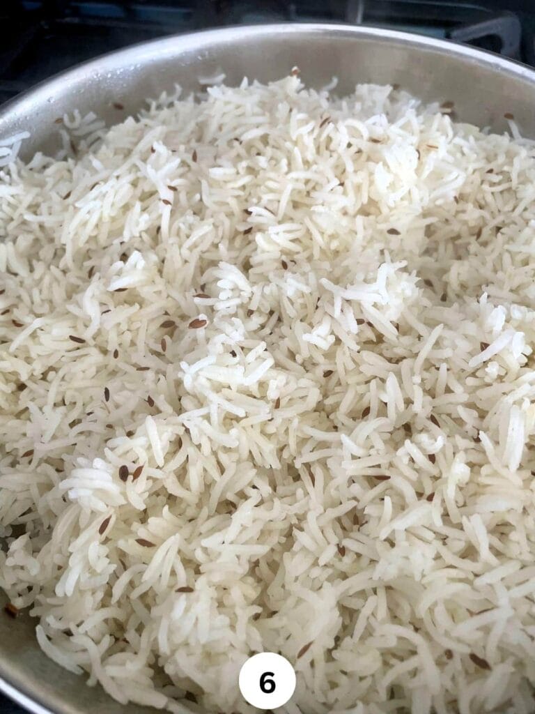 Indian Cumin Rice or Jeera Rice Recipe - The Kitchen Docs
